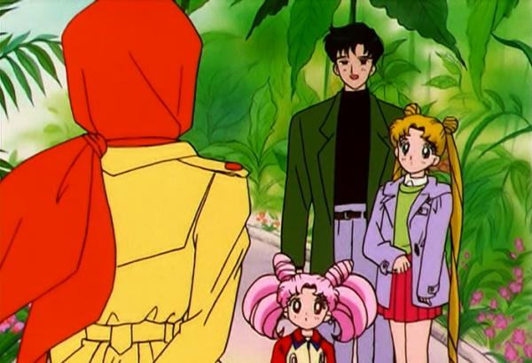 ...Sorry, I was gonna make a joke, but I got distracted by Mamoru's lazy eye.
