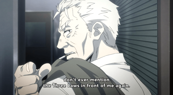 Five bucks says someone mentions the Three Laws in front of him every damn episode from now on.