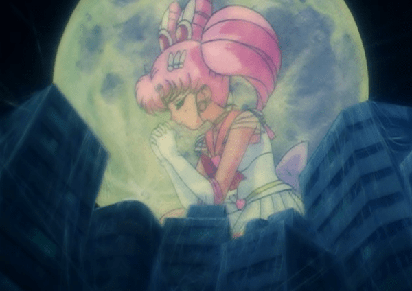 World-weary adults to the left.