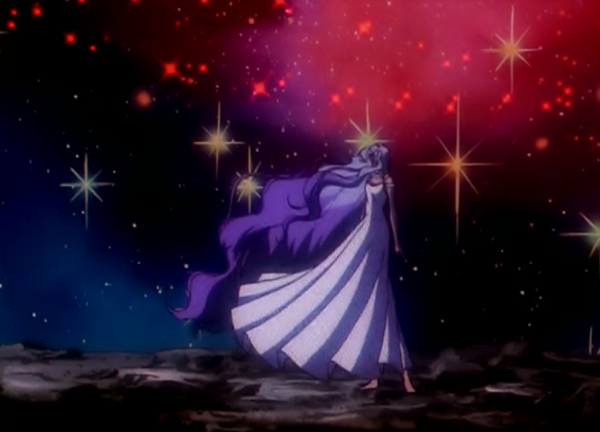 Also the butterflies are back. I'm sure that doesn't foreshadow that Galaxia is tied to C.C. at all.
